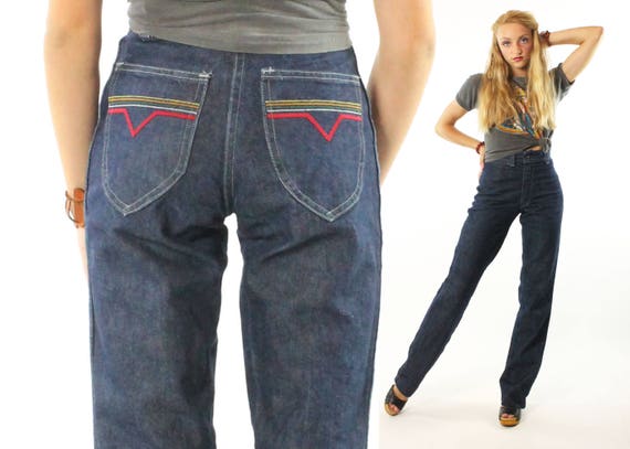 80's High Rise Jeans x-small XS - image 1