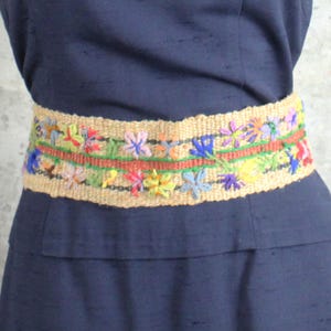 70s Embroidered Belt - Etsy display picture 3