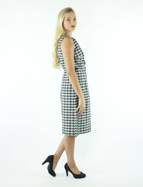 60's Plaid Dress Large L - image 4