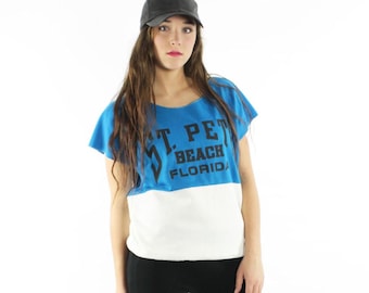 80's Short Sleeve Sweatshirt Large L