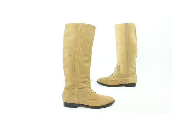 tan suede riding boots