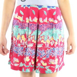 Pink Floral High Rise Shorts Small S Medium M