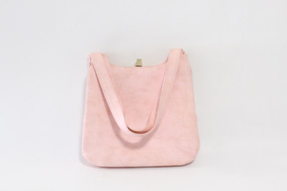 60's Pink Vinyl Shoulder Bag - image 3