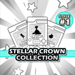 Stellar Crown Printable Binder Placeholders (Style 1) + Checklists