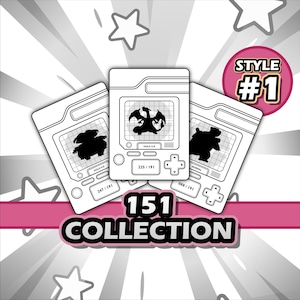 151 Printable Binder Placeholders (Style 1) + Checklist