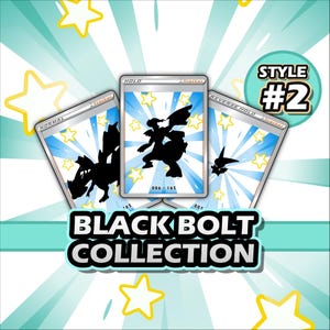 Black Bolt Printable Binder Placeholders (Style 2) + Checklists