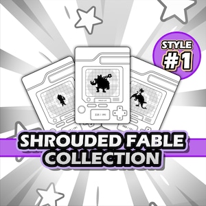 Shrouded Fable Printable Binder Placeholders (Style 1) + Checklists