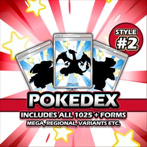National Pokedex afdrukbare tijdelijke aanduidingen voor bindmiddelen (stijl 2) + checklist