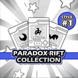 Paradox Rift Printable Binder Placeholders (Style 1) + Checklists