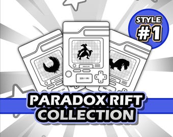 Marcadores de posición imprimibles de Paradox Rift (Estilo 1) + Listas de verificación
