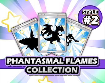 Phantasmal Flames Printable Binder Placeholders (Style 2) + Checklists