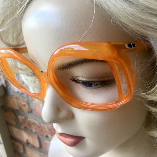 Vintage Christian Dior Mod Eyeglasses Frames, Oversized, Germany 1960s, 1970s