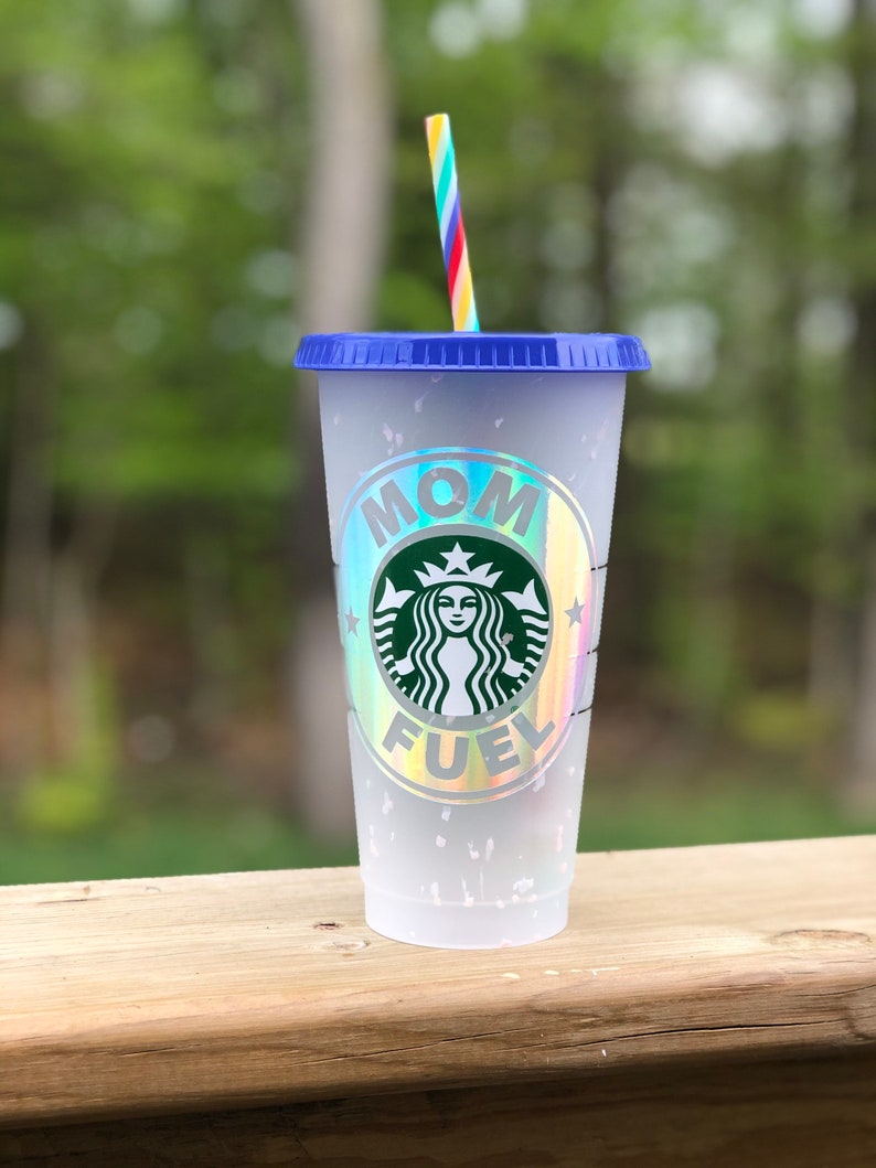 Download Mom Fuel Circle Digital File for Starbucks Cold Cups | Etsy