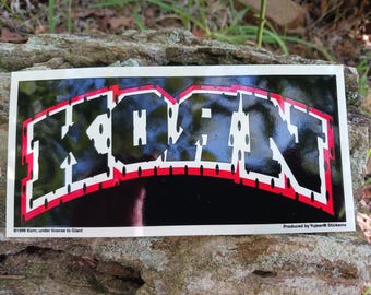 Vintage Korn sticker