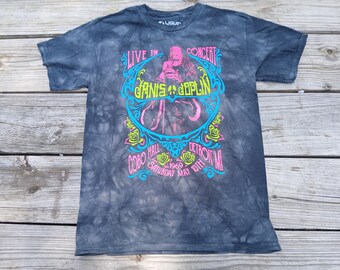 Janis Joplin Vintage print Tshirt, Size Medium, FREE Shipping