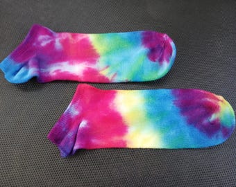 Bamboo Tie Dye Socks, Bamboo Socks, Happy Hippie Feet, Super Soft Socks, Unisex Size 9-11, Grateful Dead Lot Socks, Shakedown Street Socks