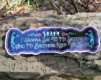 Sisters and Brothers mini sticker