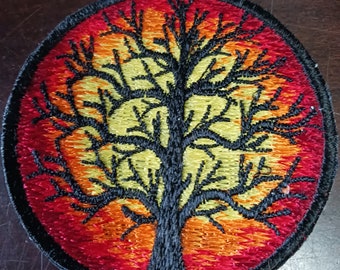 Tree of Life Patch, Nepalese Patch, Silk Patch, Shakedown Patch, Hand Made in Nepal