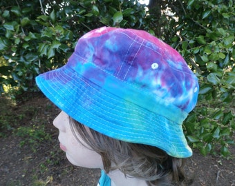 Tie Dye Bucket Hat, Youth Size, Grateful Kids, Gift Idea, Stocking Stuffer, Kids Tie Dye Bucket Hat, Grateful Dead Hat, Hippie Kids Hat