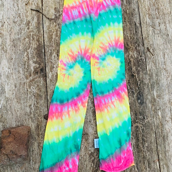 Tie Die Multicolour Embroidery Scarf main image 0