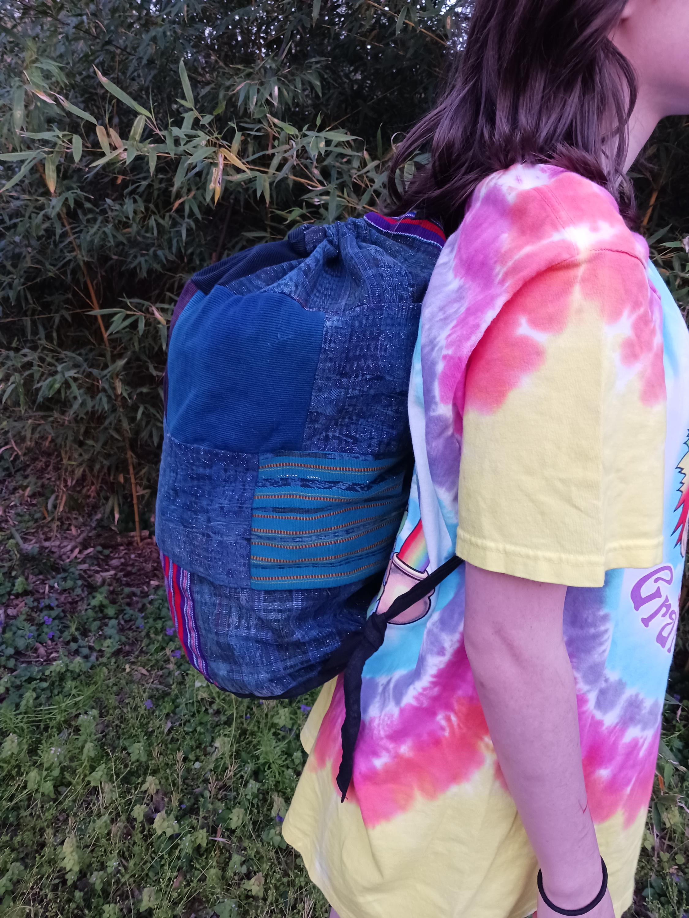Guatemalan Backpack, Patchwork Backpack, Vintage Backpack - Etsy display picture 1