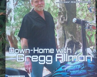 Hittin' the Note...för att musiken spelar roll, Allman Brothers Magazine, Gregg Allman-omslag, nummer 31, ABB, Warren Haynes, Dickey Betts
