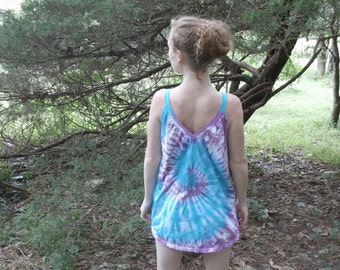 Summer Mama Top - Tie Dye - Hippie - Clothing - Adult Small