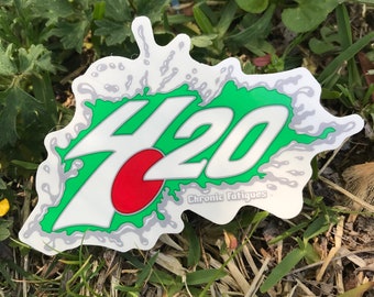 420 Chronic Fatigues Sticker, Vintage sticker, Shakedown Street sticker, Dead Lot