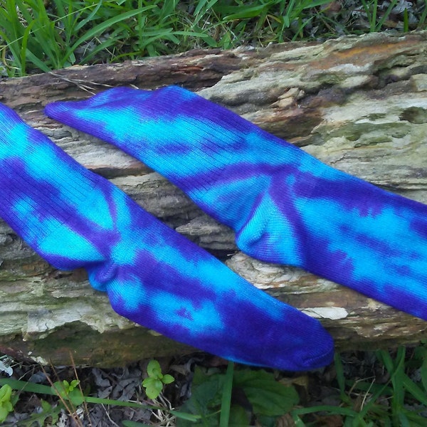 Bamboo Socks - Tie Dye - Adult - Unisex - Hippie Feet - Size 9-11