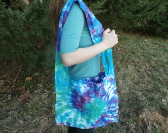 Tie Dye - Shoulder Bag - Purse - Women - Accessories - Beach Bag - Hippie - Festival