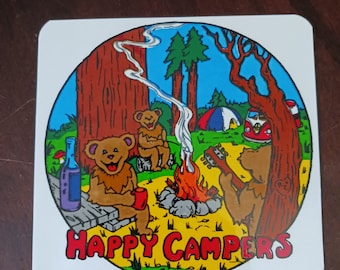 Happy Campers sticker