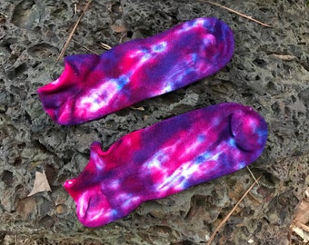 Bamboo Tie Dye Socks, Bamboo Socks, Happy Hippie Feet, Super Soft Socks, Unisex Size 9-11, Grateful Dead Lot Socks, Shakedown Street Socks