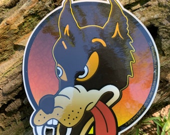 Wolf sticker, Dire Wolf sticker