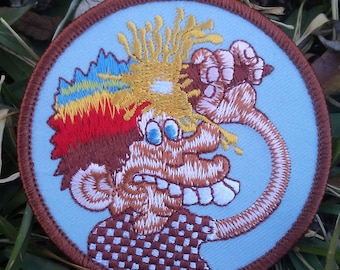 Europe 72 Patch, Ice Cream Kid Patch, The Grateful Dead Europe 72, Nog een zaterdagavond, Jerry Garcia, Bob Weir, Phil Lesh, Dead Lot