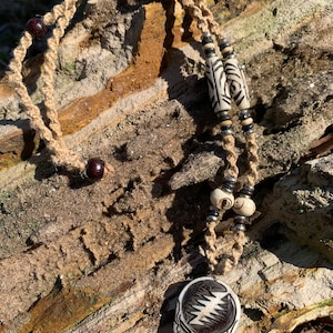 Steal Your Face necklace, FREE Shipping, Vintage Dead choker, Dancing Bear, Grateful Dead choker, Jerry Garcia, Bob Weir