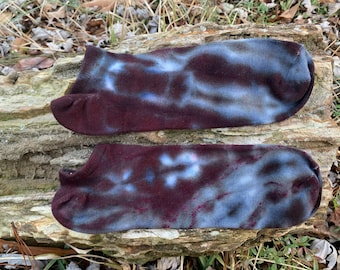 Bamboo Footie Socks - Adult Unisex Size 11-13 -Tie Dye - Footies - Socks - Funky Feet - Festival Socks - Clothing - Grateful Dead