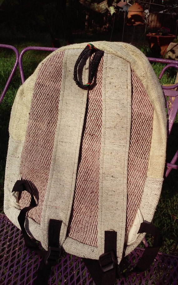 FREE SHIPPING, Hemp Backpack, Festival Backpack, … - image 2