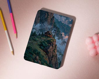 Mountain Cabin Kindle Case with Hand Strap, Kindle Colorsoft Case,Cover Paperwhite 12th,Kindle 11th,Personalization case,Kindle Acrylic Case