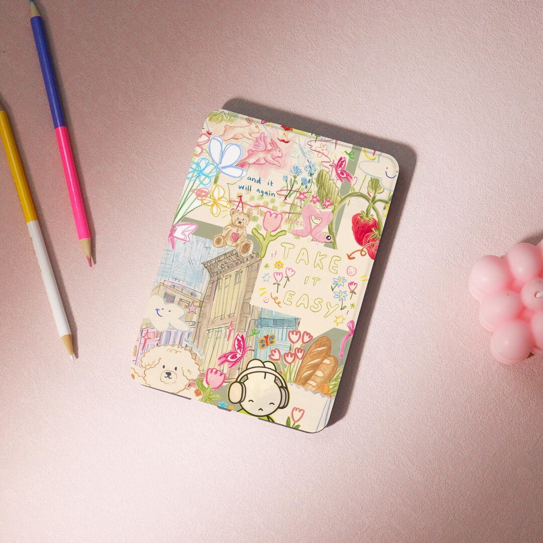 Cute Bear Collage Kindle Case Custom for Paperwhite 1/2/3/4, Kindle ...
