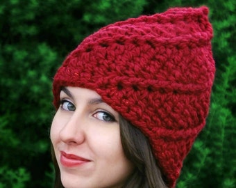 Crochet Pattern - The Glenn Gnome Hat (Adult)