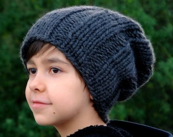Knitting Pattern - The Rowan Slouchy (Baby, Child, Adult sizes)