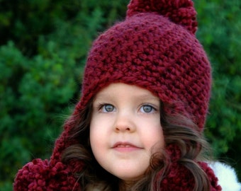 Crochet Pattern - The Anastasia Hat (Baby, Toddler, Child sizes)