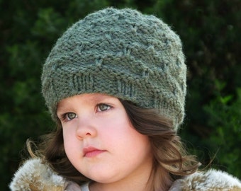 Knitting Pattern - The Juniper Hat (Infant, Baby, Toddler, Child, Adult sizes)