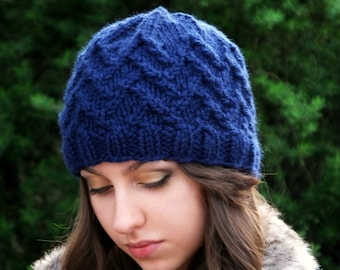 The Avalon Beanie - Knitting Pattern