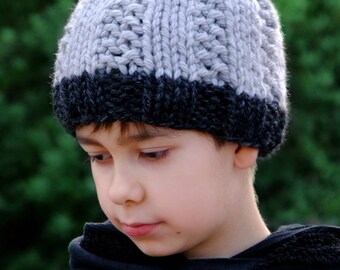 The Knottingham Beanie - Knitting Pattern (Baby, Toddler, Child, Adult sizes)