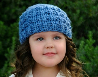 Knitting Pattern - The Boston Beanie (Baby, Child, Adult sizes)
