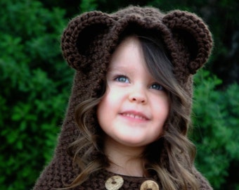 The Briar Bear Cowl - Knitting Pattern (Baby, Toddler, Child, Adult sizes)