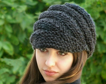 KNITTING PATTERN- Spiral Hat