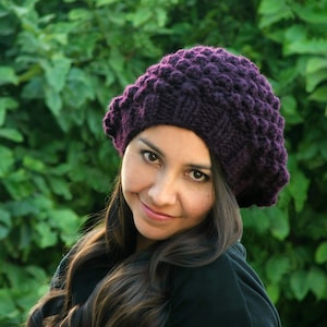 Breien patroon - Berry Slouch hoed