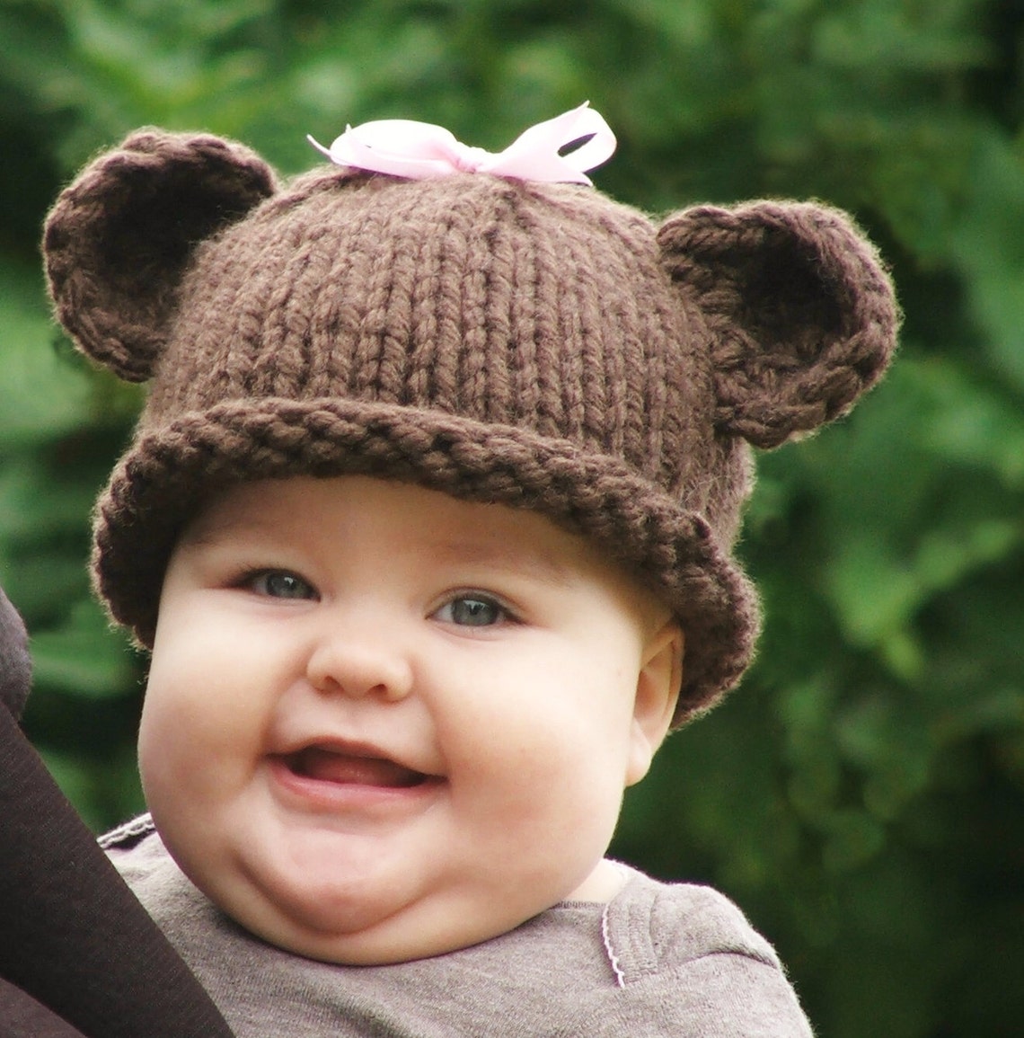 KNITTING Patternbaby Bear Hat baby,toddler Sizes Etsy